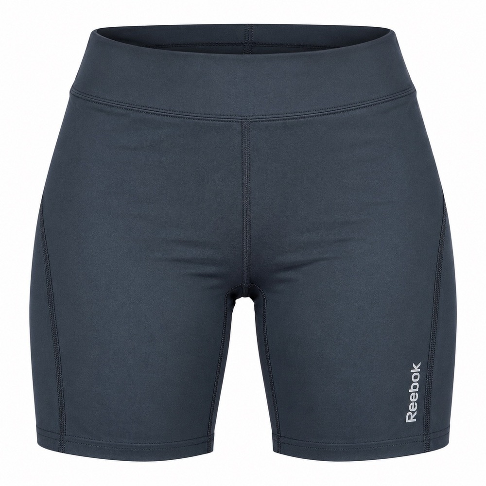 Reebok Womens M Black Compression Bike Shorts Women's Athletic Running Workout